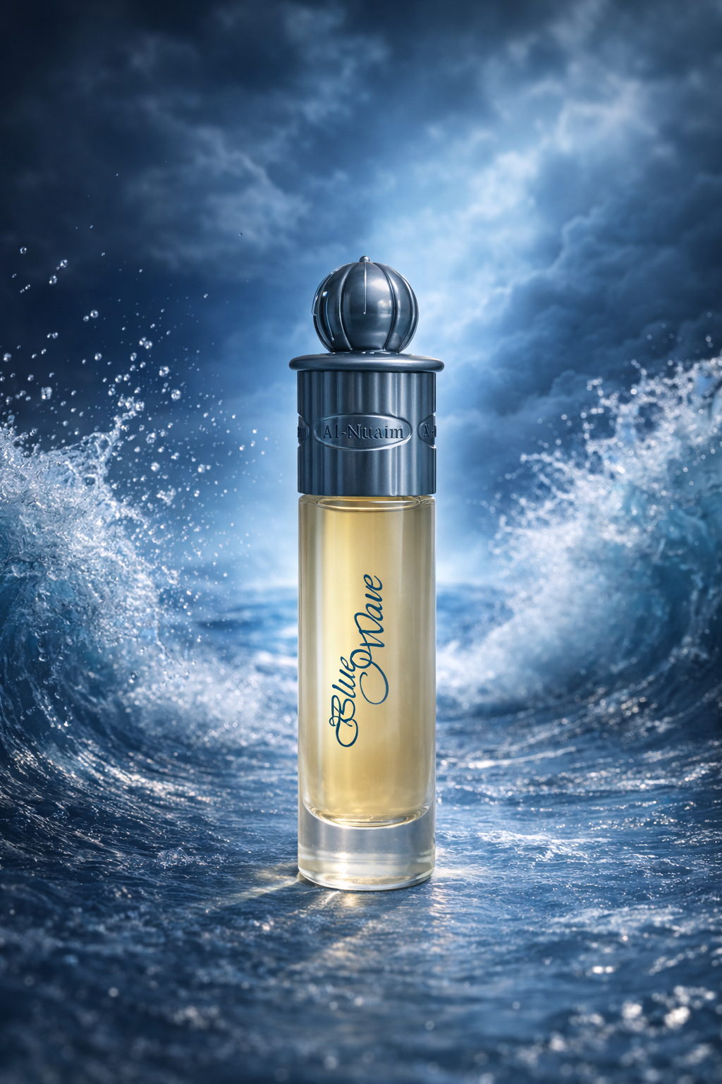 AL-NUAIM Blue Wave 6ML Roll-on Attar (Alcohol-Free) for mens