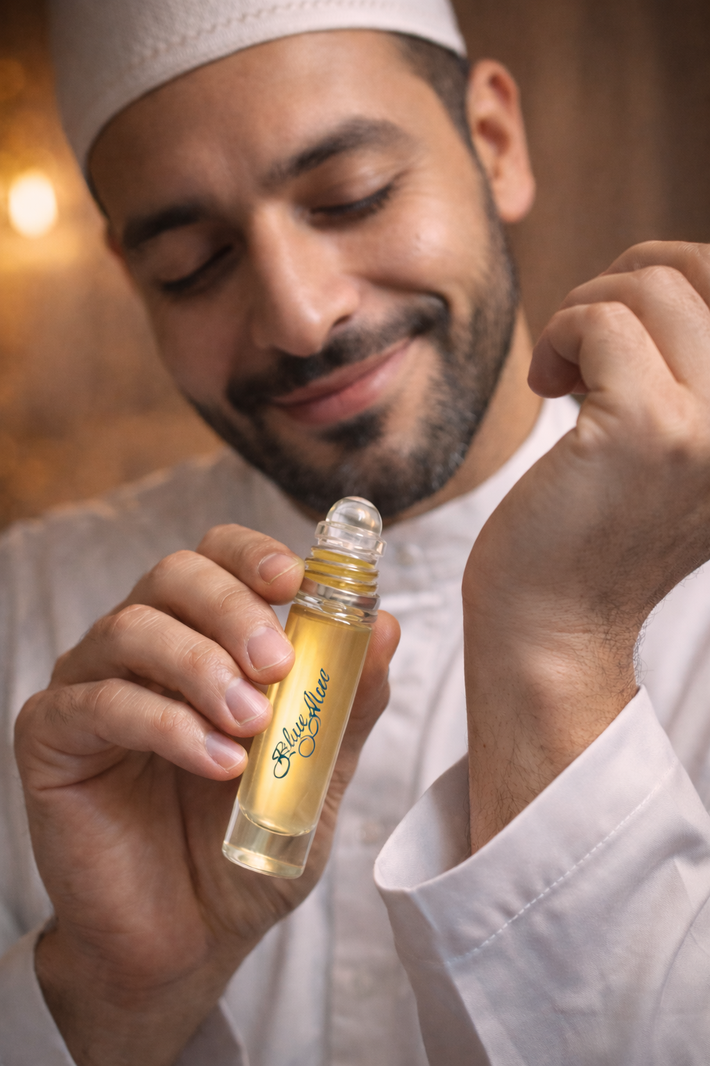 AL-NUAIM Blue Wave 6ML Roll-on Attar (Alcohol-Free) for mens