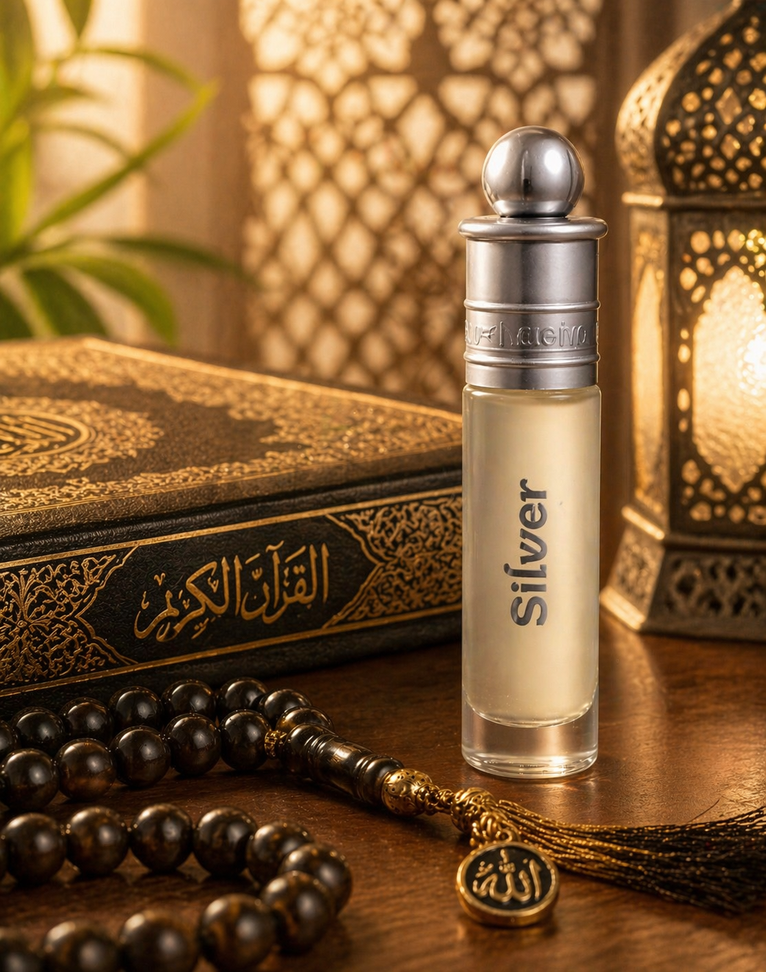 AL-NUAIM Silver 6ML Roll-on Attar (Alcohol-free) for mens