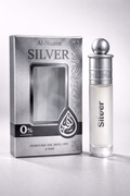 AL-NUAIM Silver 6ML Roll-on Attar (Alcohol-free) for mens