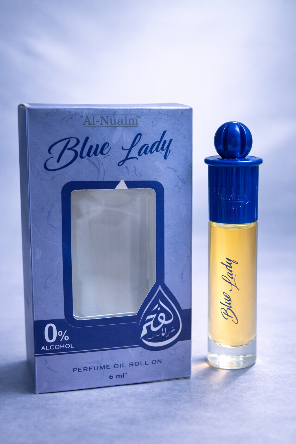 AL-NUAIM Blue Lady 6ML Roll-on Attar (Alcohol-free) for mens